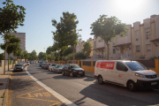 Imatge del carrer Mas dels Cups de Sant Ramon, on s'han produït els vuit robatoris.