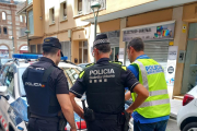 Imatge del dispositiu policial a Tarragona.