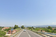 Imagen de la C-12 a su paso por las Terres de l'Ebre.