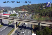 Retenció aquest dissabte a l'AP-7 entre Castellbisbal i Martorell.