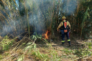 Bombers extingint el foc.