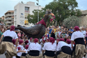 El Águila de Torredembarra esta pasada Fiesta Mayor.