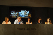 Presentació de l'activitat 'Misteri als Museus'.