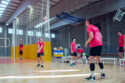 Los jugadores del CV SPiSP durante un entrenamiento.