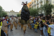 El Lleó de Tarragona només fa tres sortides a l'any, totes elles a les festes de Santa Tecla.