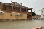 Inundación en Deltebre.