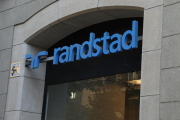 Imágenes de una oficina de Randstad en Barcelona.