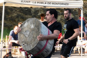 Francesc Larios durante la prueba.