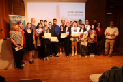 Acto de clausura de la octava edición de la Casa d'Oficis de Mas Carandell.