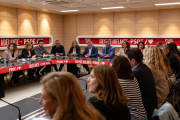 Pedro Sánchez i el comitè federal del PSOE.