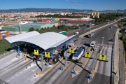 Accés de l'Eix Transversal del Port de Tarragona.