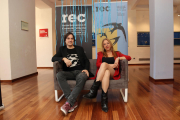 El director artístic i la directora executiva del Festival REC de Tarragona, Xavier Garcia i Eva Vallès.