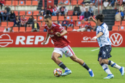 Imatge de Pablo Fernández en un partit amb el Nàstic.