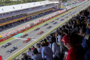 El Circuit de Barcelona - Catalunya de Montmeló durant una edició del Gran Premi d'Espanya de Fórmula 1.