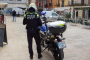 Un agent de la Guàrdia Urbana de Tarragona, en un imatge d'arxiu.