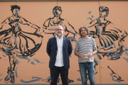 L’alcalde, Alfredo Clúa, i el regidor de Cultura, Jordi Barberà