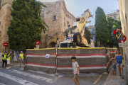 El reforç estructural de l’antic beateri medieval Ca l’Agapito va començar l’any 2021