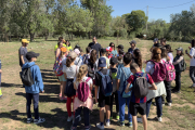 La tradicional plantada escolar del Morell va comptar amb la participació de 200 joves.