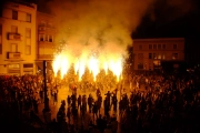 La plaça Corsini de Tarragona viurà la tradicional encesa de lluïment, amb els Diables Voramar.