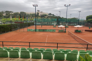Les instal·lacions del Club Tennis Tarragona a tocar de la platja Llarga