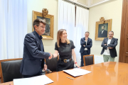 Signatura del protocol marc entre l’Ajuntament de Reus i la URV.