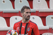 El jugador del Reus FC Reddis, Alberto Benito.