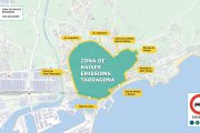 Plànol del projecte de les zones de baixes emissions de Tarragona