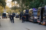 Ampli dispositiu dels Mossos al Parc de la Ciutadella.
