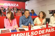 El presidente del Gobierno, Pedro Sánchez. en el Comité Federal del PSOE