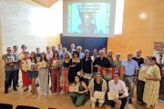 Imatge dels guanyadors del certamen literari 'Relats Curts Jaume I'