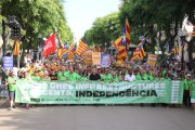 Imatge de la manifestació a Tarragona.