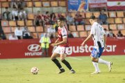 Marc Montalvo durant el partit contra el Tarazona.