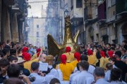 L'Àliga de Tarragona durant la Cercavila de la Vigília de Santa Tecla