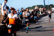 Una imatge del triatló d'aquest diumenge 29 de setembre.