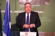 Imatge d'arxiu de l'exprimer ministre escocès, Alex Samlond, a la 54a Universitat Catalana d'Estiu