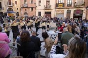 La plaça del Fòrum es va omplir d’assistents a la fira.