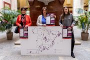 Imatge de la presentació dels actes amb motiu del 25N a Tarragona.