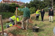 Inici de les pràctiques d'Horticultura a l'Abeurada.