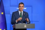 El president espanyol, Pedro Sánchez, a la roda de balanç de l'any