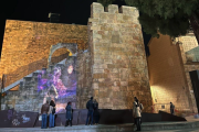 Imatge del Mapping projectat a la Torre del Pretori