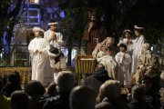 Fotografia dels retaules vivents que es va dur a terme un cop més en diferents escenaris al Parc Sant Jordi.