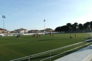 Imatge de l’actual camp de futbol de l’estadi municipal de Vila-seca.