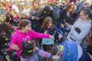 Imatge de la celebració de les campanades per als més petits de la casa a Corsini.