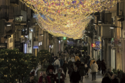 Fotografia d’arxiu del carrer de Llovera de Reus durant la campanya de Nadal 2024-2025.