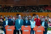 Imatge de l'esdeveniment, que va tenir lloc ahir al Pavelló d'Esports de Tarragona