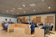 Imatge del consell plenari celebrat ahir a Salou.