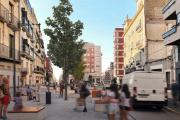 Render que mostra el futur de la Plaça Prim de Tarragona.