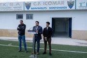 Inauguració vestidors del camp futbol d'Icomar.