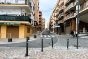 Imatge de com ha quedat el carrer Lleida de Torredembarra després de les obres.
