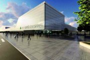 Recreació virtual de la futura estació intermodal de Vila-seca, que es preveu que es comenci a construir l’any 2026.